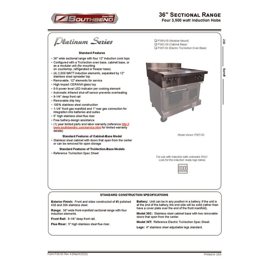 Spec Sheet