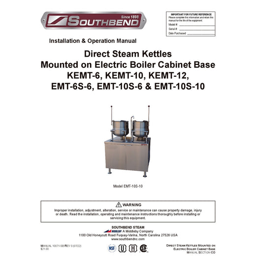 Installation & Operation Manual