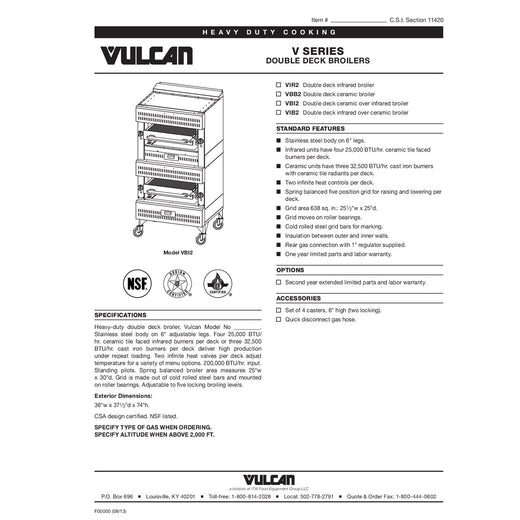 Spec Sheet