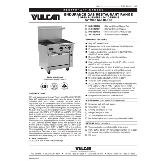 Spec Sheet