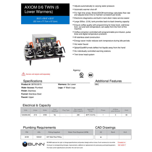 Spec Sheet