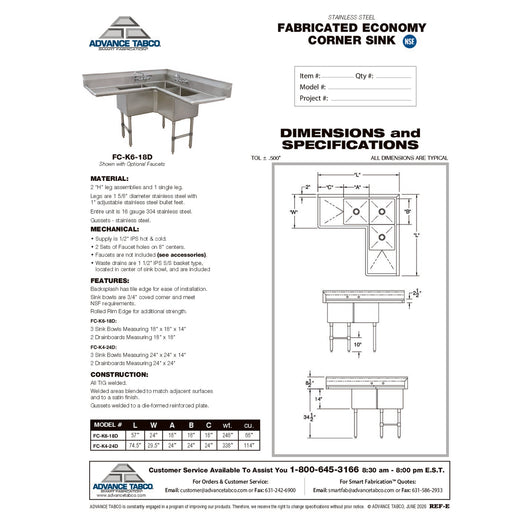 Spec Sheet