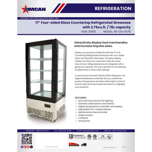 Spec Sheet