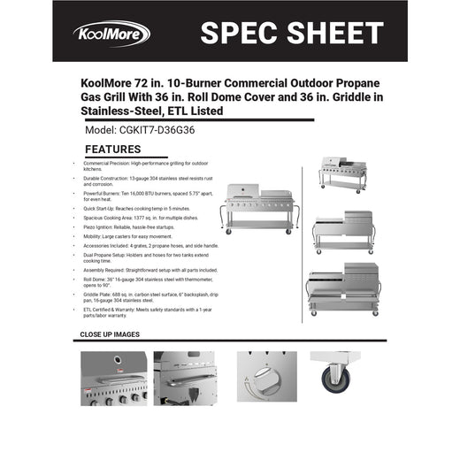 Spec Sheet