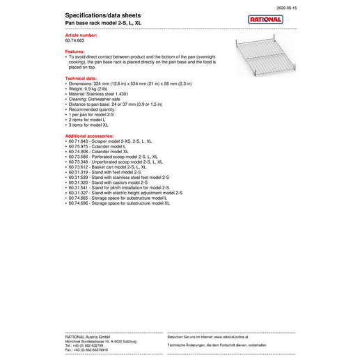 Spec Sheet
