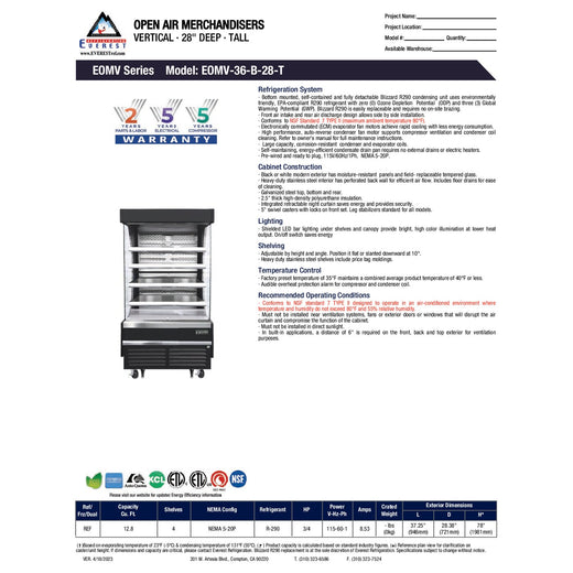 Spec Sheet
