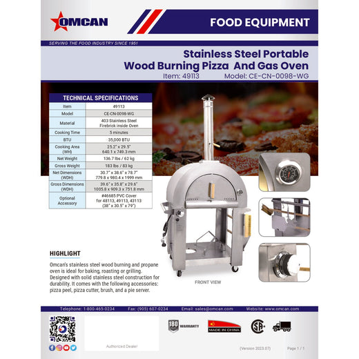 Spec Sheet