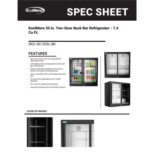 Spec Sheet