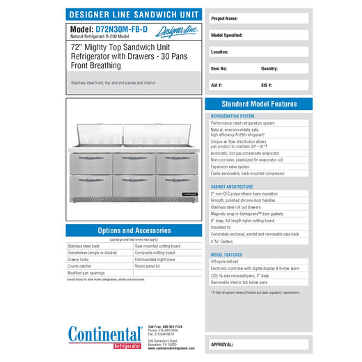 Spec Sheet
