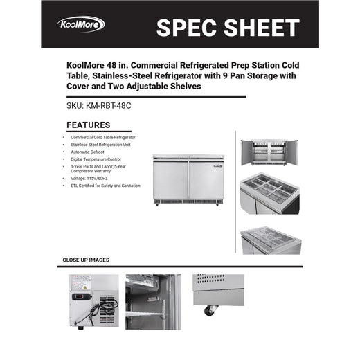Spec Sheet