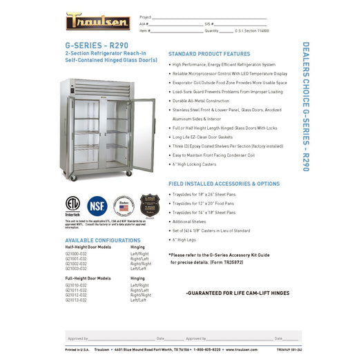 Spec Sheet