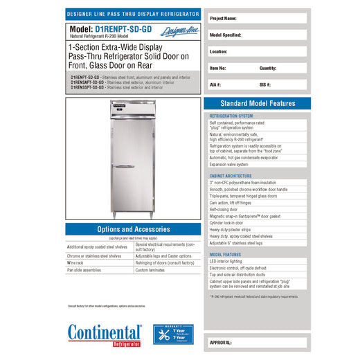 Spec Sheet