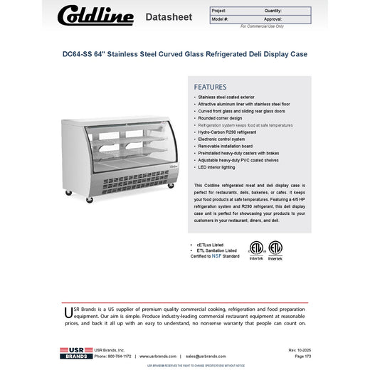 Spec Sheet