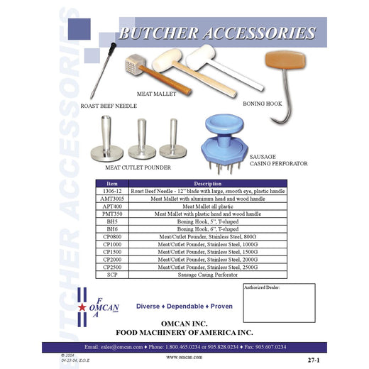 Spec Sheet