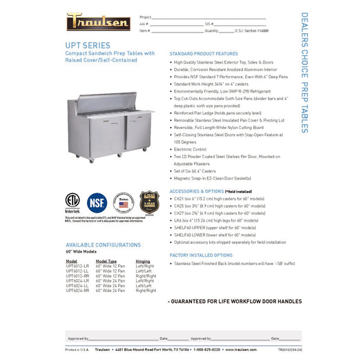Spec Sheet