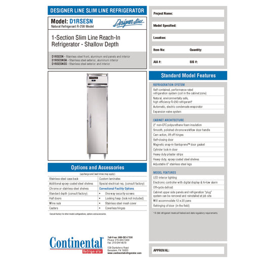Spec Sheet