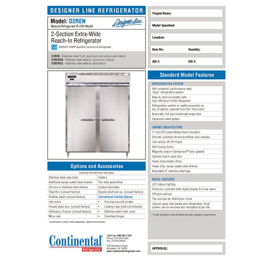 Spec Sheet