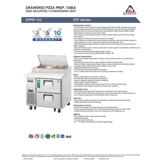 Spec Sheet