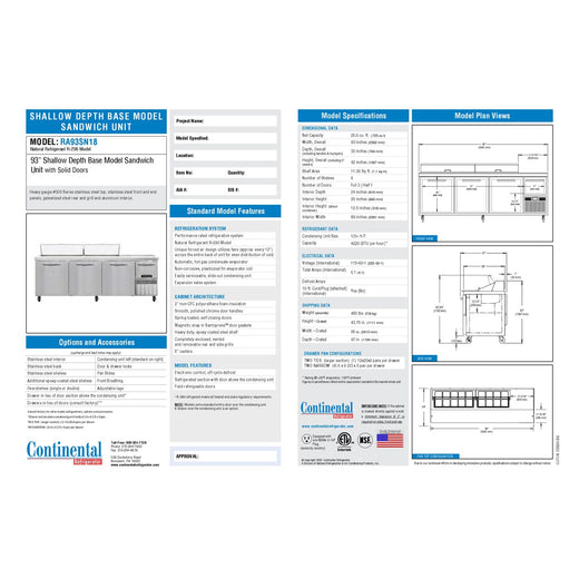 Spec Sheet