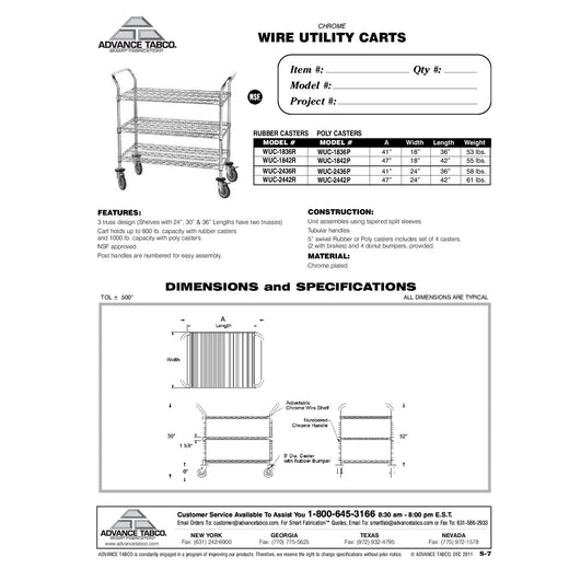 Spec Sheet