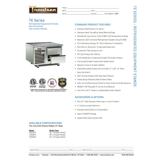 Spec Sheet