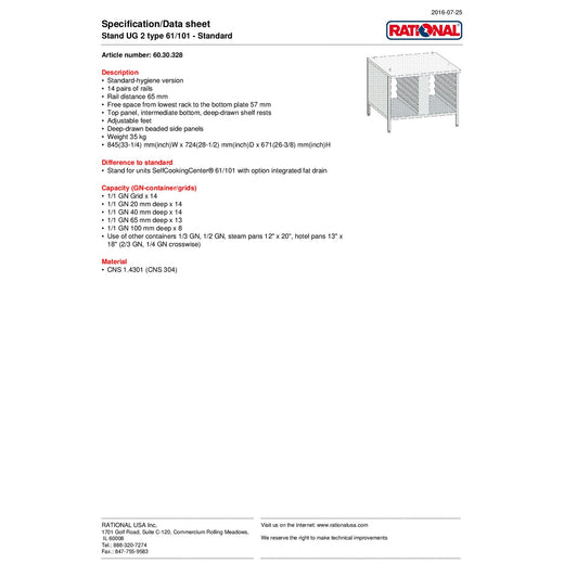 Spec Sheet