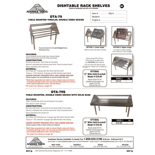 Spec Sheet