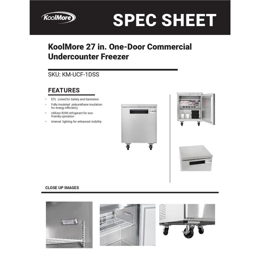 Spec Sheet