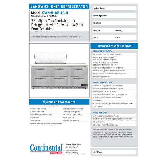 Spec Sheet