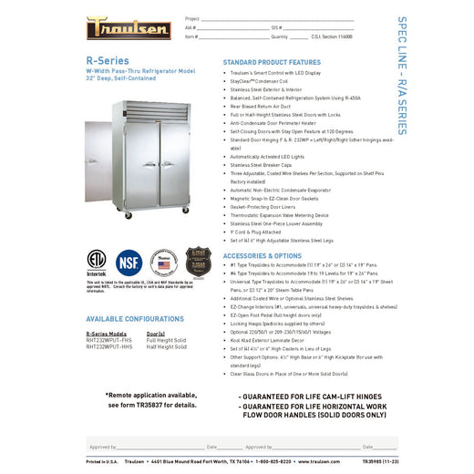 Spec Sheet
