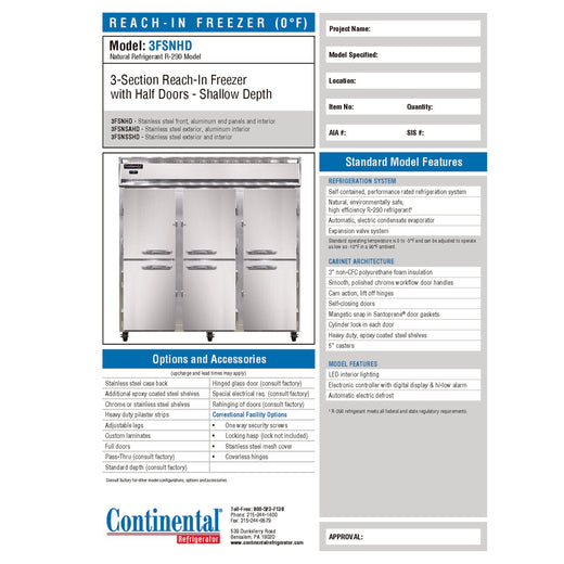 Spec Sheet