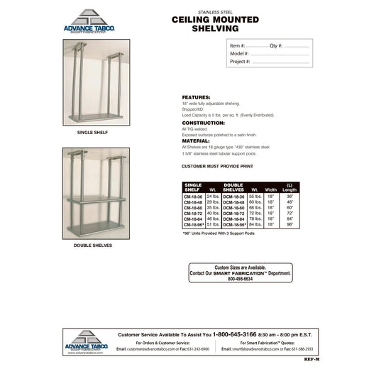 Spec Sheet