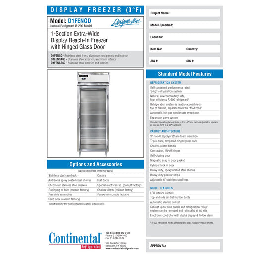 Spec Sheet