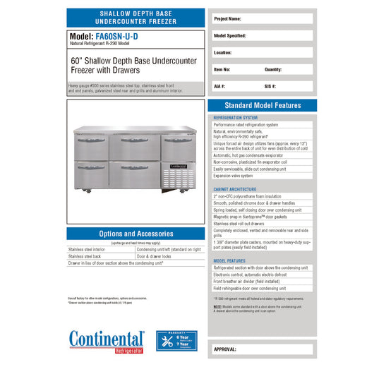 Spec Sheet