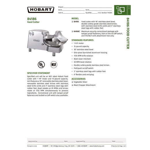 Spec Sheet