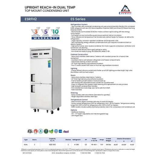Spec Sheet