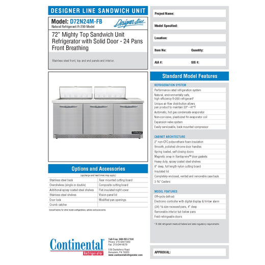 Spec Sheet