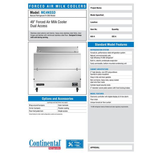 Spec Sheet