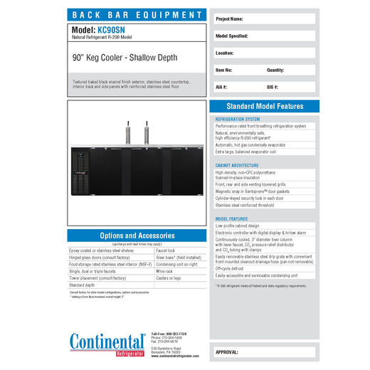 Spec Sheet