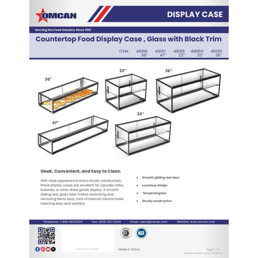 Spec Sheet