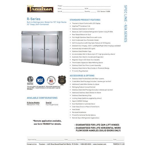 Spec Sheet