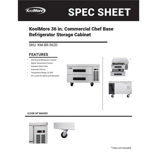 Spec Sheet