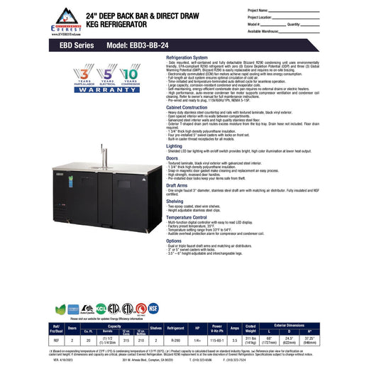 Spec Sheet