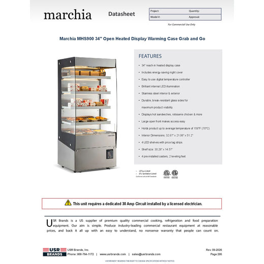 Spec Sheet