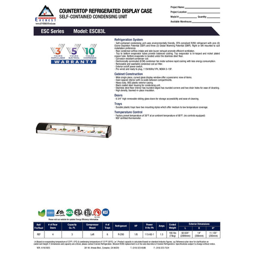 Spec Sheet