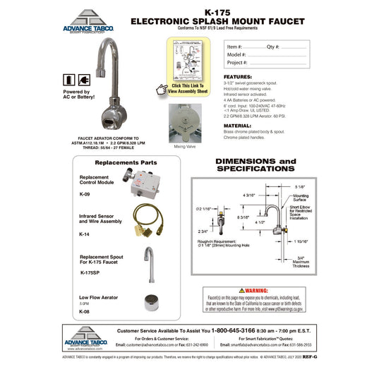 Spec Sheet