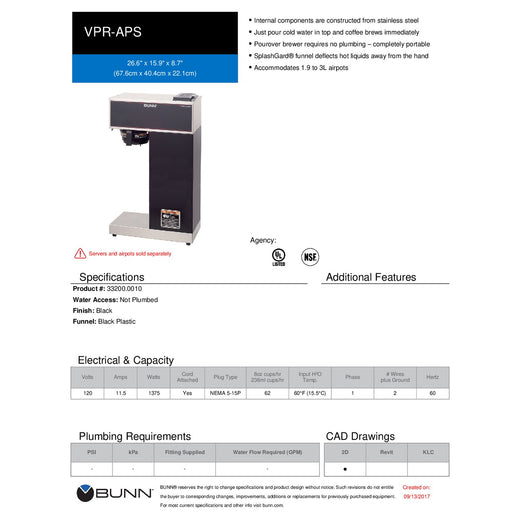 Spec Sheet