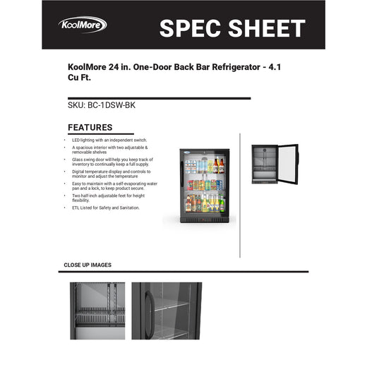 Spec Sheet