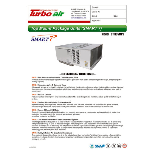 Spec Sheet