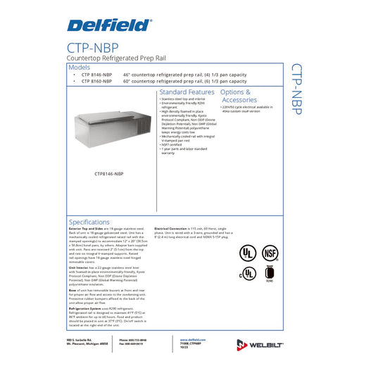 Spec Sheet